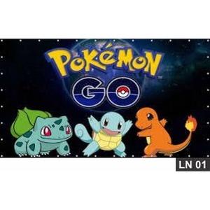 Painel Pokemon Go - Girafa Festas