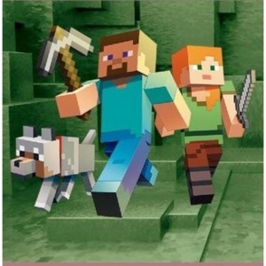 Painel Minecraft - Girafa Festas