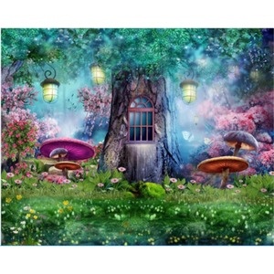 Painel Alice/Bosque - Girafa Festas