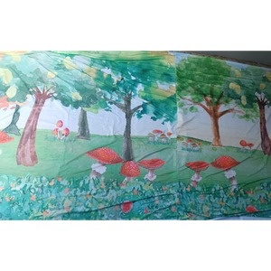 Painel Bosque/Cogumelos - Girafa Festas