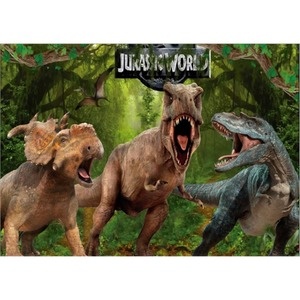 Painel Jurassic World - Girafa Festas