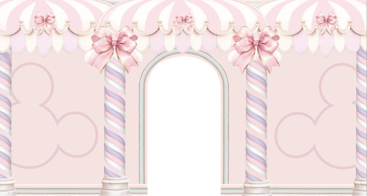 Painel Disney - Portal - Girafa Festas