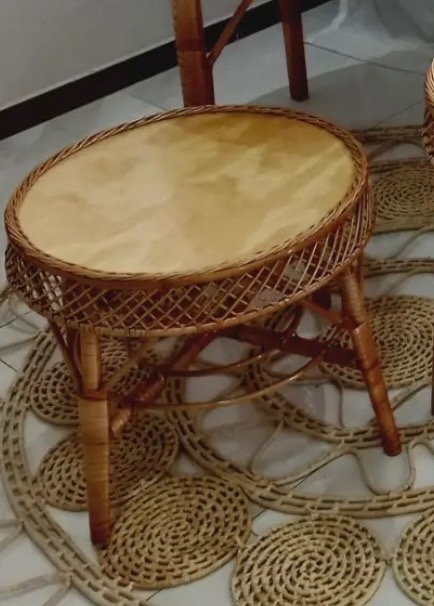 Banqueta de Vime P - Girafa Festas
