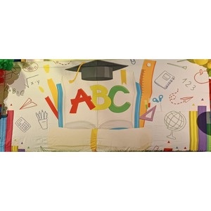 Painel Abc Capelo - Girafa Festas
