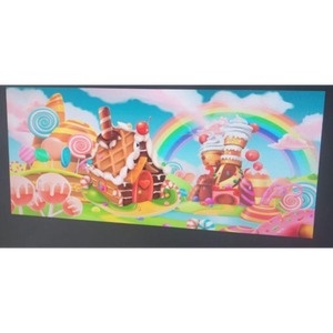 Painel Mundo Doce - Girafa Festas