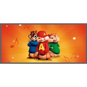 Painel Alvin E Os Esquilos - Girafa Festas