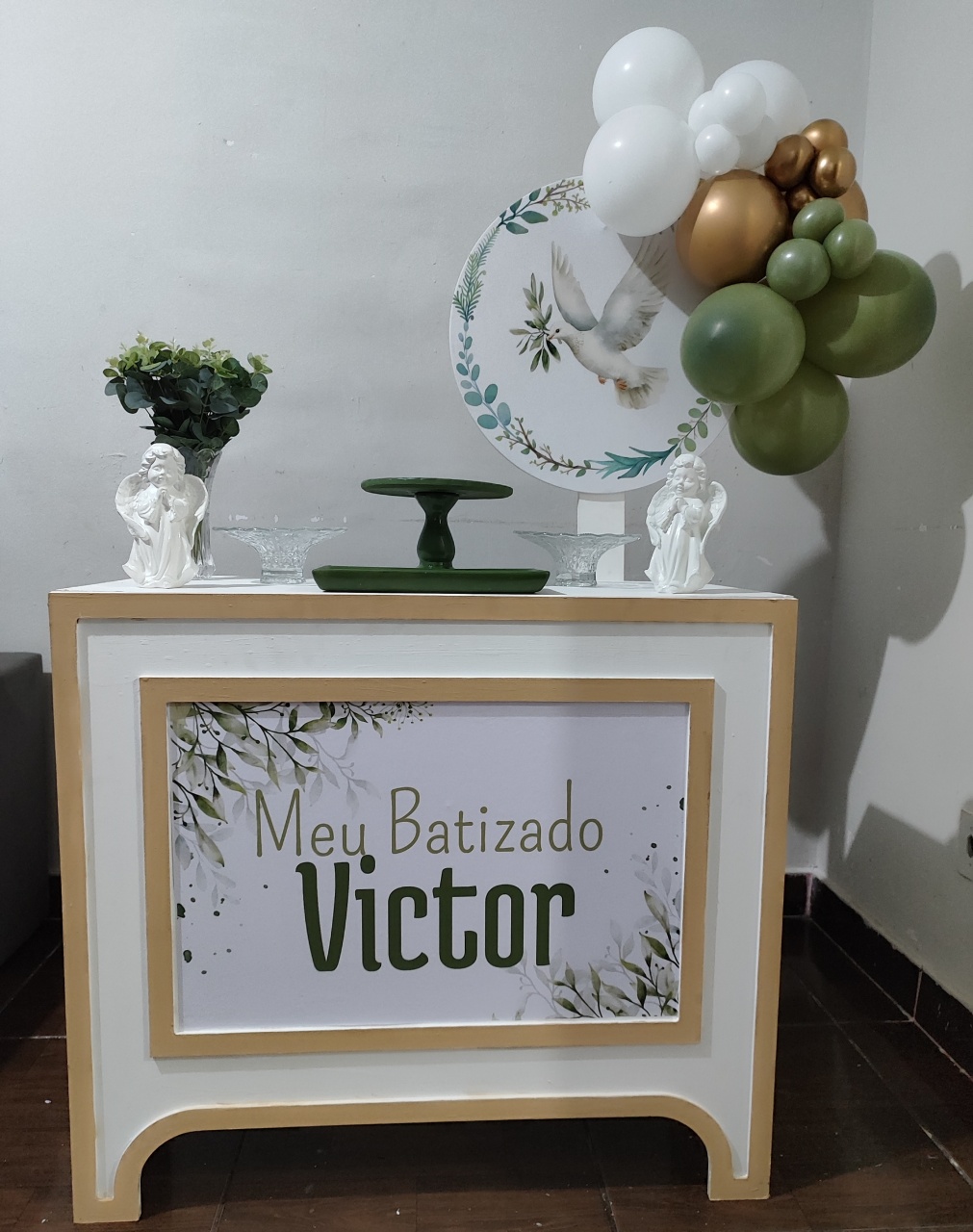Batizado Kit Mesa Personalizada  - LOLAH FESTAS 