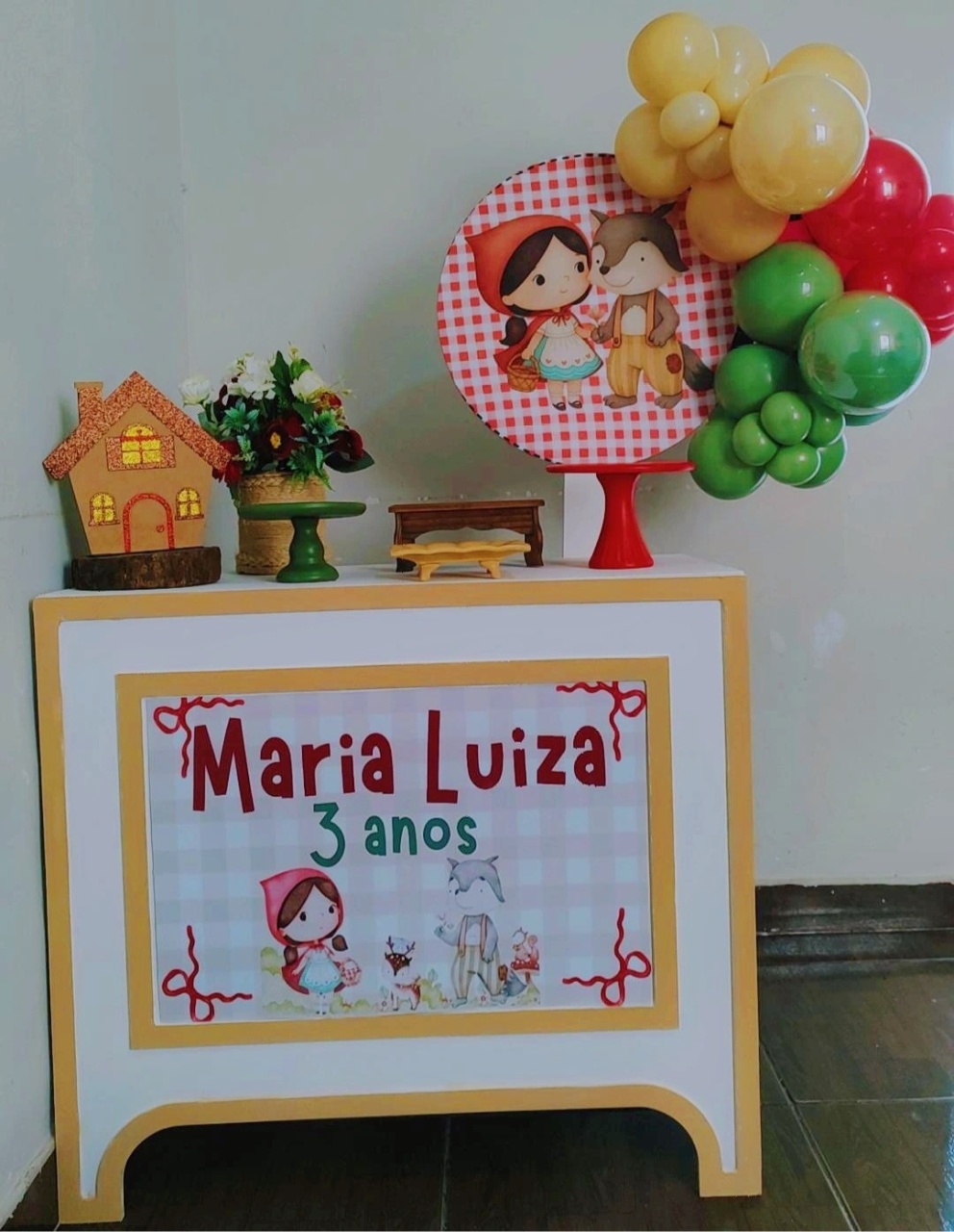 Chapeuzinho Vermelho  - LOLAH FESTAS 