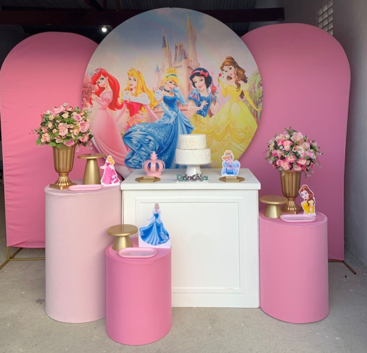 Princesas da Disney Composição 8 - Artes e Encantos locações