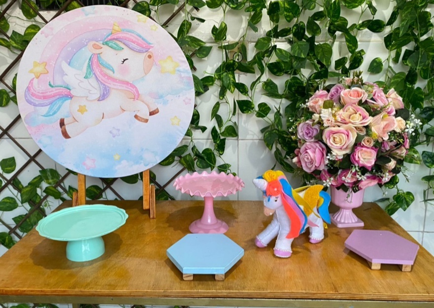 Mini Kit Unicórnio (2) - Artes e Encantos locações