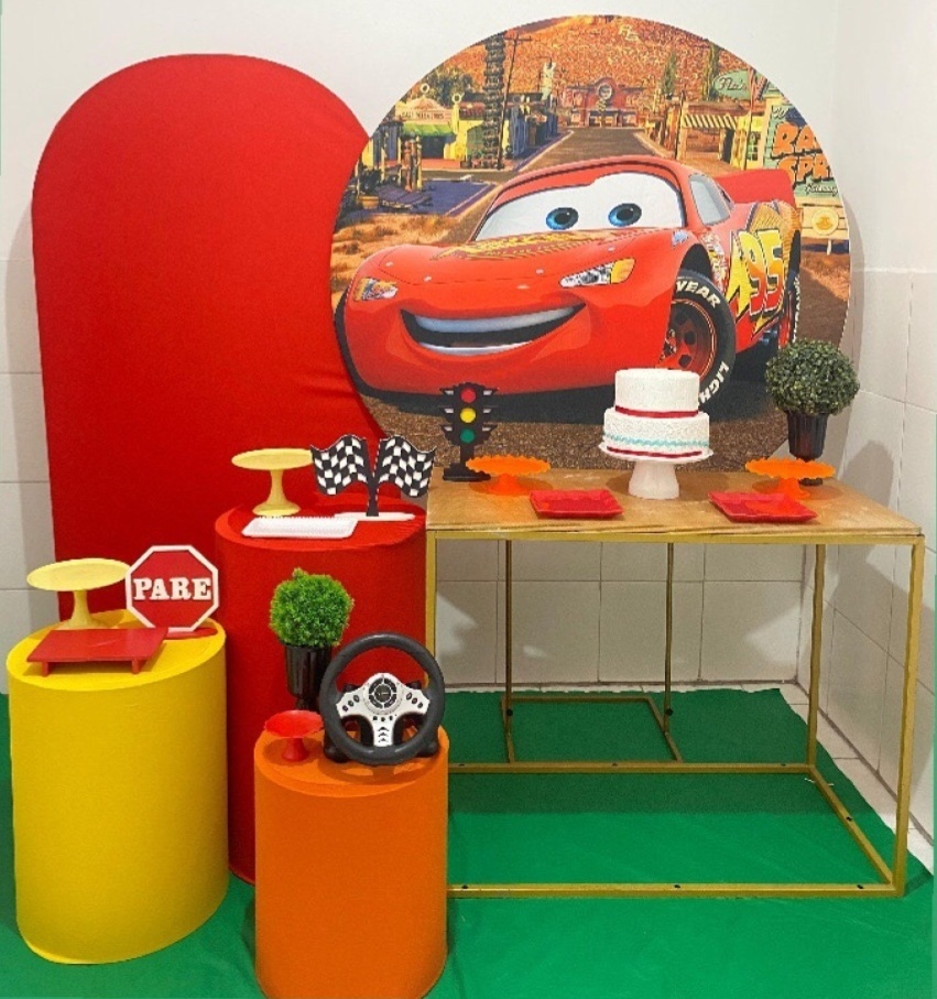 Relâmpago Mcqueen Kit Diamante  - Artes e Encantos locações