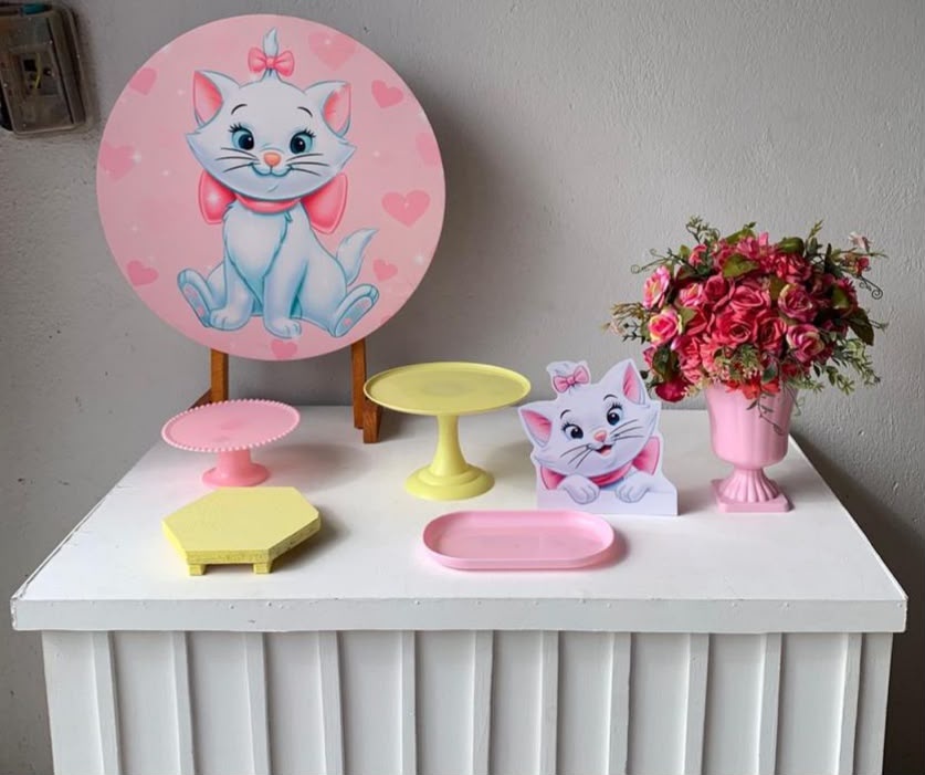 Mini Kit Gatinha Marie 6 - Artes e Encantos locações