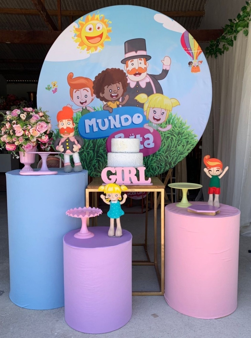 Mundo Bita Menina Kit Ouro 27 - Artes e Encantos locações