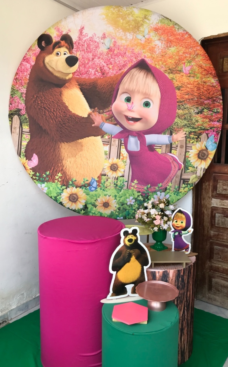 Masha E O Urso Kit Prata - Artes e Encantos locações