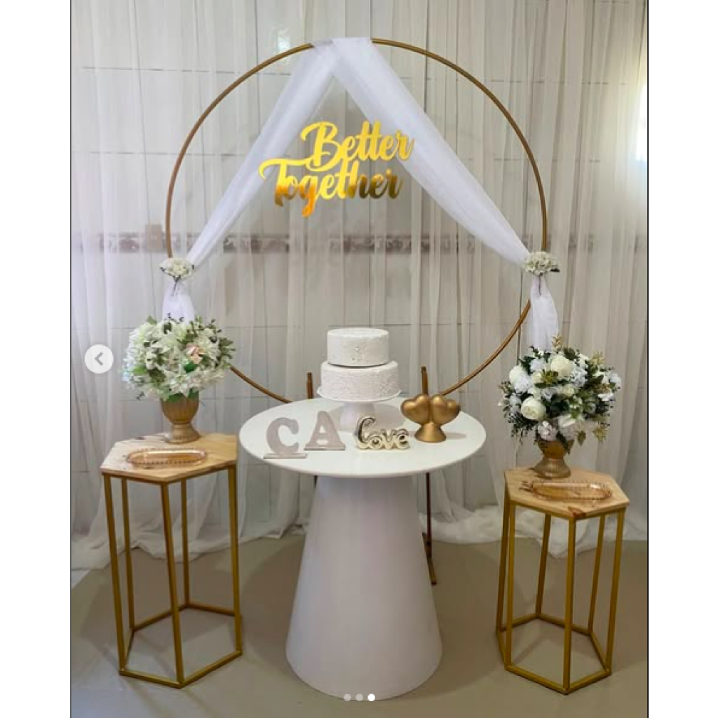 Composição Casamento | Batizado | Noivado - Artes e Encantos locações