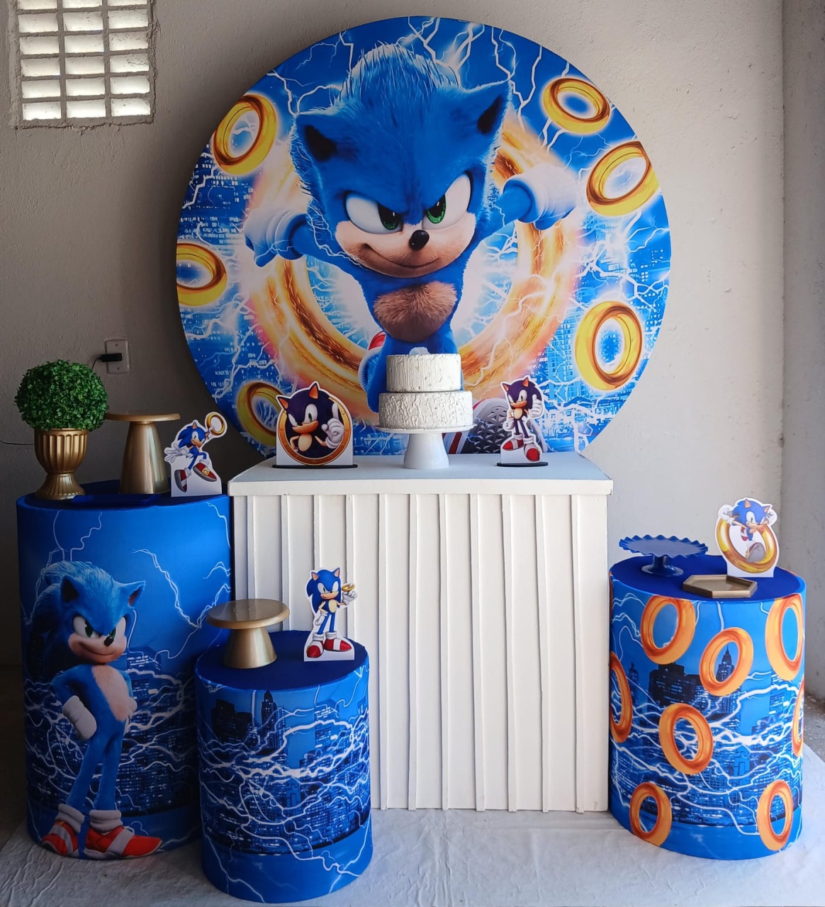 Sonic Personalizado Kit Ouro Plus 1 - Artes e Encantos locações