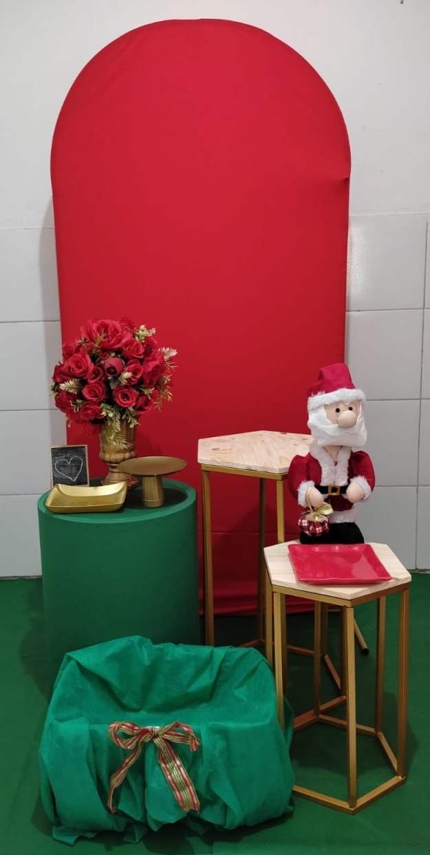 Vermelho E Verde Natal Composição (2) - Artes e Encantos locações