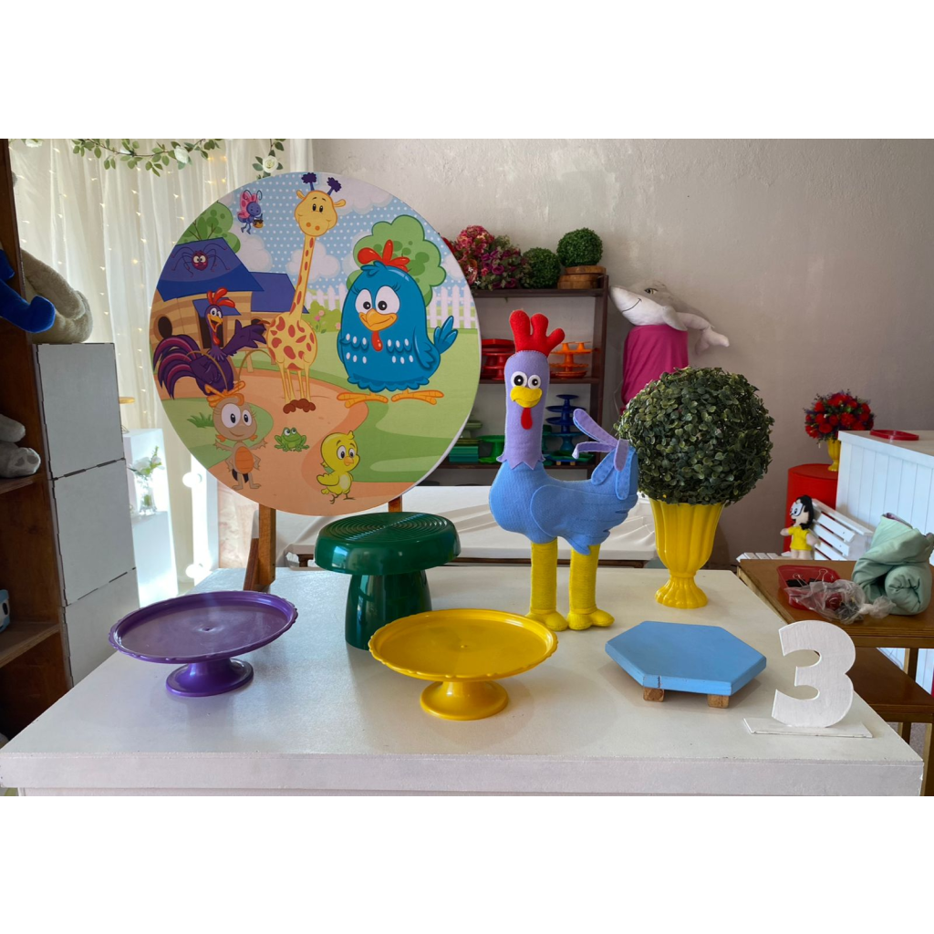 Mini Kit Galinha Pintadinha - Artes e Encantos locações