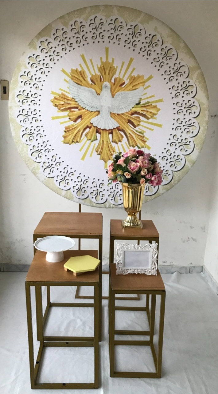 Divino Espírito Santo Batizado Composição - Artes e Encantos locações