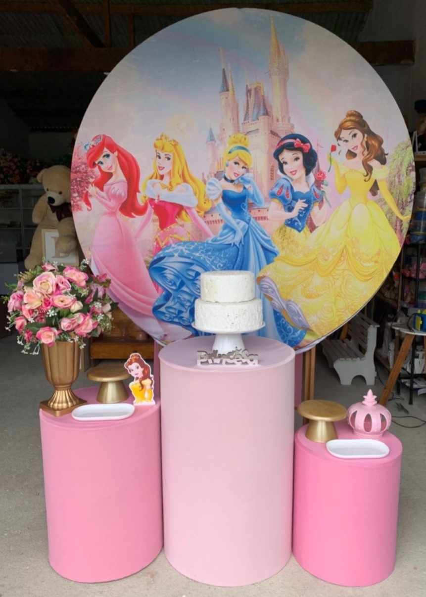 Princesas da Disney Kit Prata 3 - Artes e Encantos locações