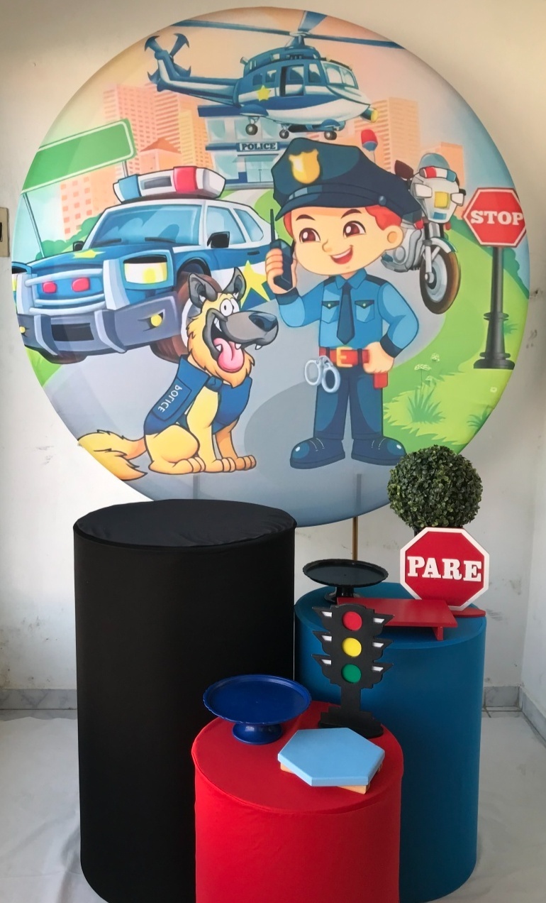 Policial Kit Prata (2) - Artes e Encantos locações