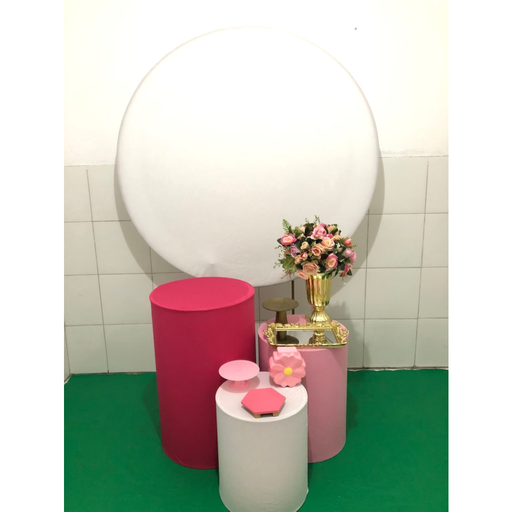 Rosa E Branco Kit Prata - Artes e Encantos locações