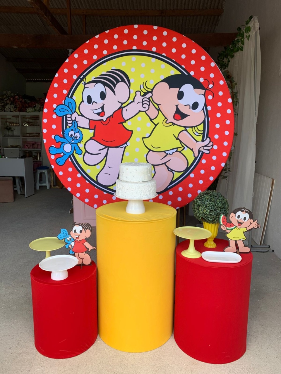 Monica E Magali Kit Prata 9 - Artes e Encantos locações