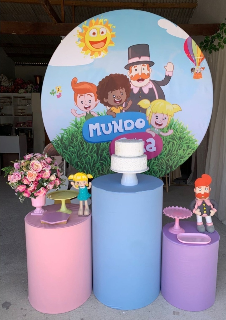 Mundo Bita Menina Kit Prata 24 - Artes e Encantos locações