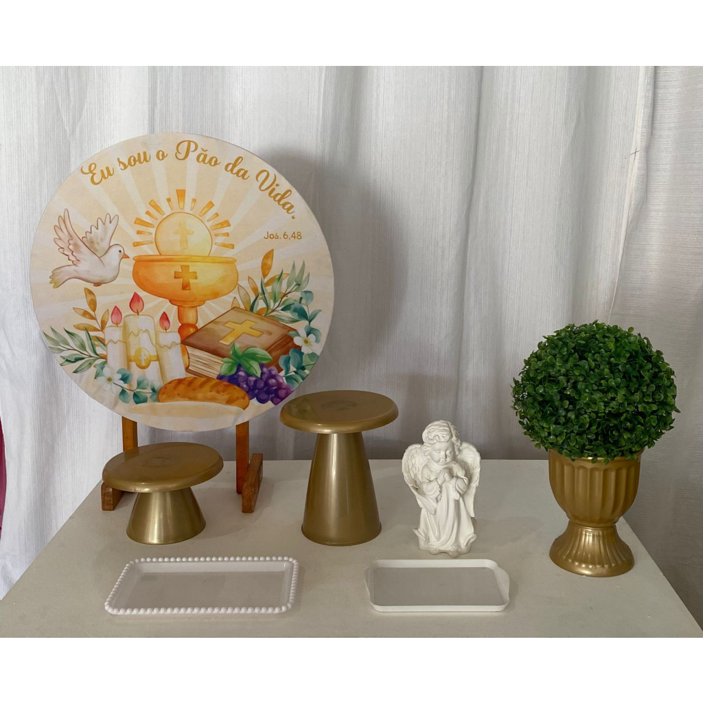 Mini Kit Eucaristia (Primeira Comunhão E Crisma) - Artes e Encantos locações