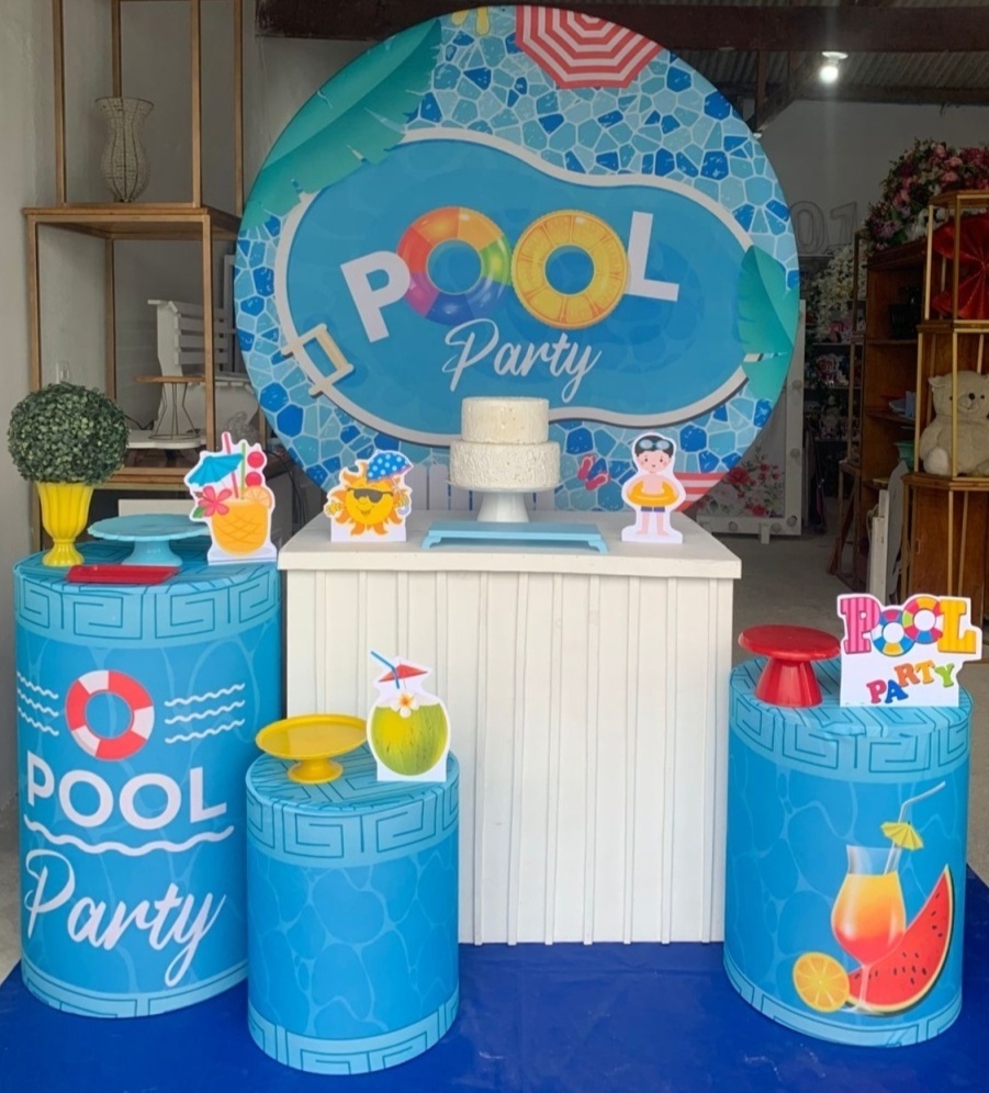 Pool Party Kit Ouro Plus 2 - Artes e Encantos locações