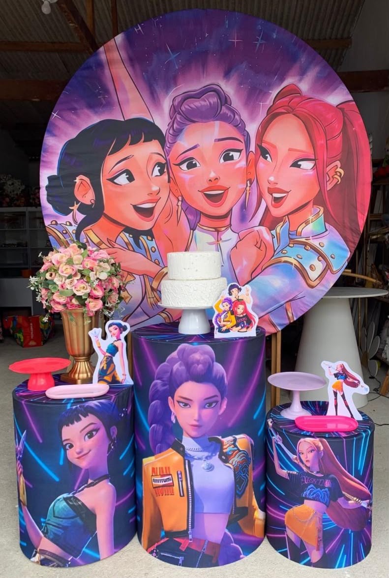 Guerreiras Do K Pop Kit Prata - Artes e Encantos locações