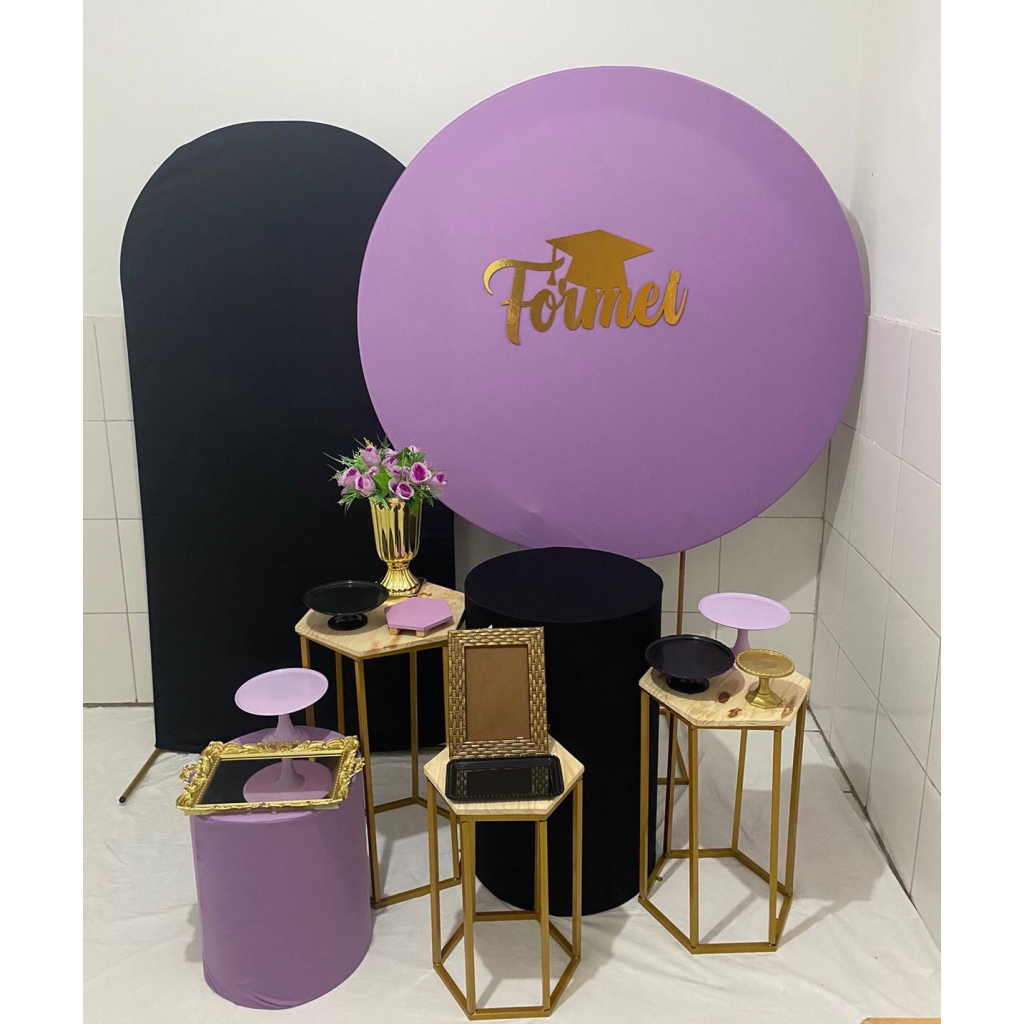 Formei Formatura Lilás Composição/2 - Artes e Encantos locações
