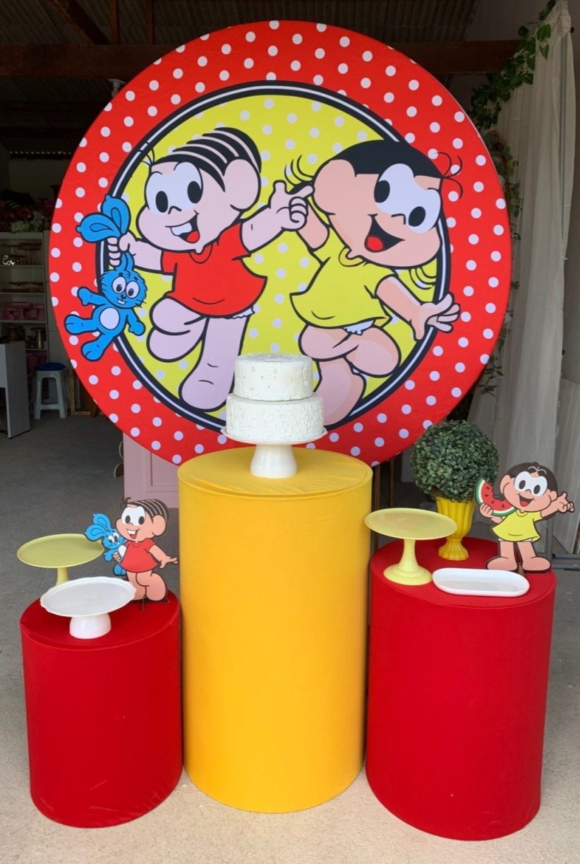 Monica E Magali Kit Prata 9 - Artes e Encantos locações