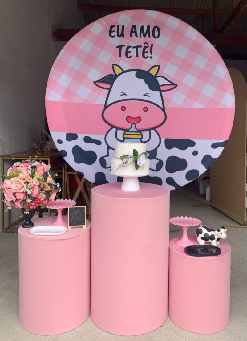 Vaquinha Eu Amo Tete Kit Prata 4A - Artes e Encantos locações