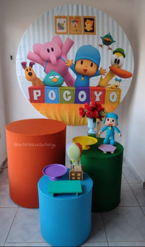 Pocoyo Kit Prata - Artes e Encantos locações