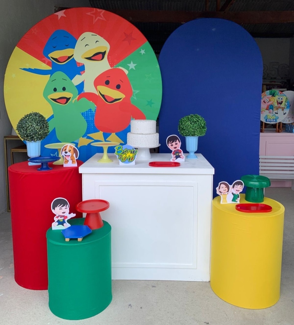 Patinho Colorido Bento E Toto Kit Diamante 3 - Artes e Encantos locações