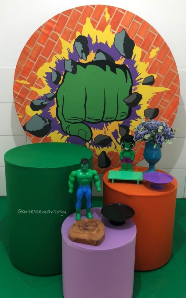 Hulk 4 Kit Prata - Artes e Encantos locações