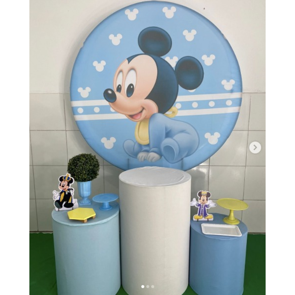 Mickey Baby Kit Prata - Artes e Encantos locações