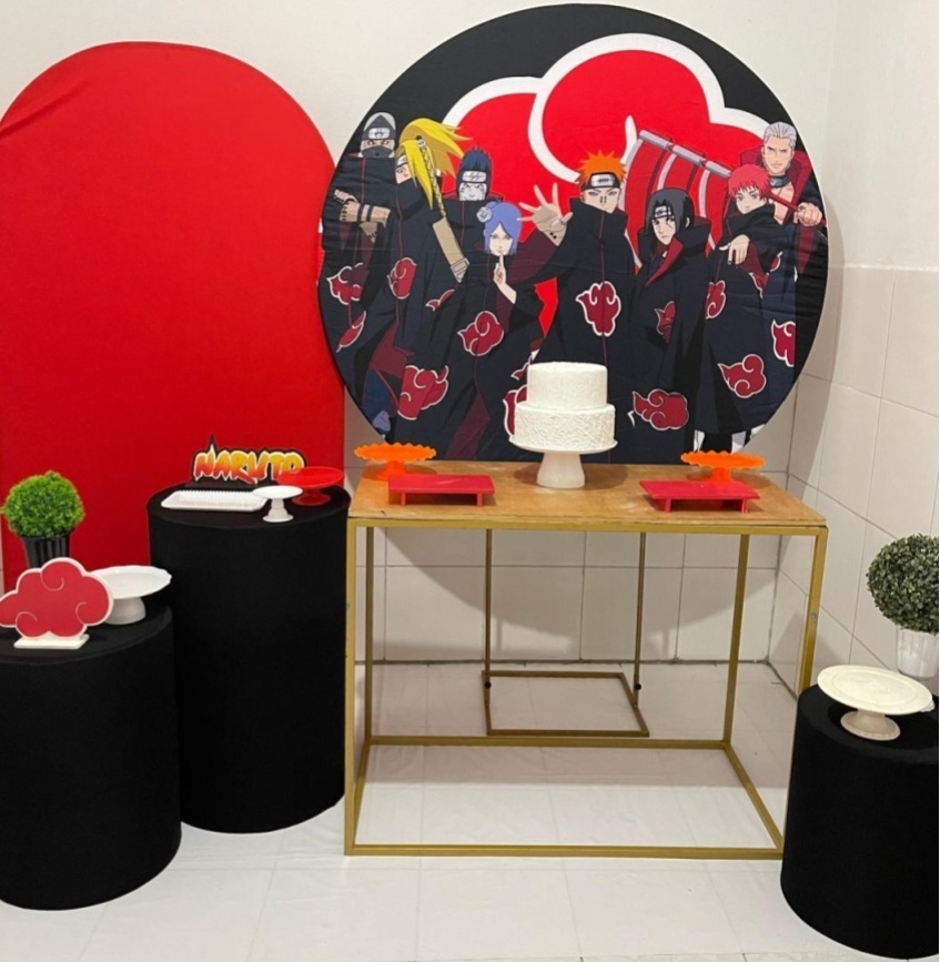 Naruto Akatsuki Kit Diamante - Artes e Encantos locações