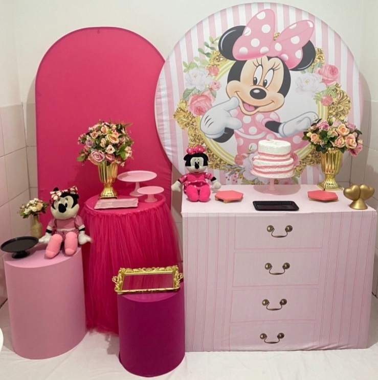 Minnie Rosa Kit Diamante - Artes e Encantos locações