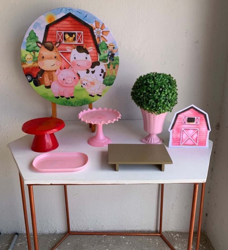 Fazendinha Mini Kit 8 - Artes e Encantos locações