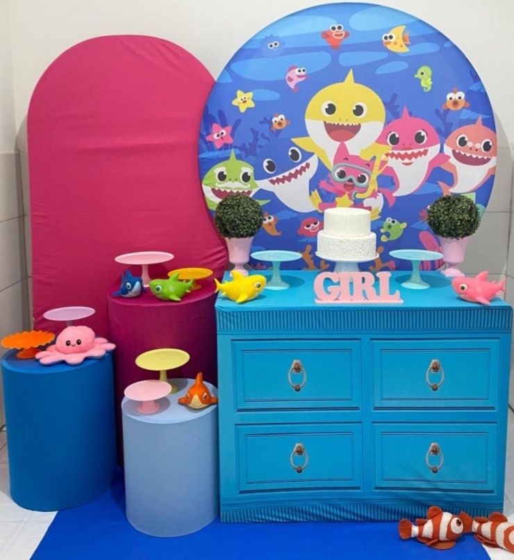 Baby Shark Kit Diamante - Artes e Encantos locações