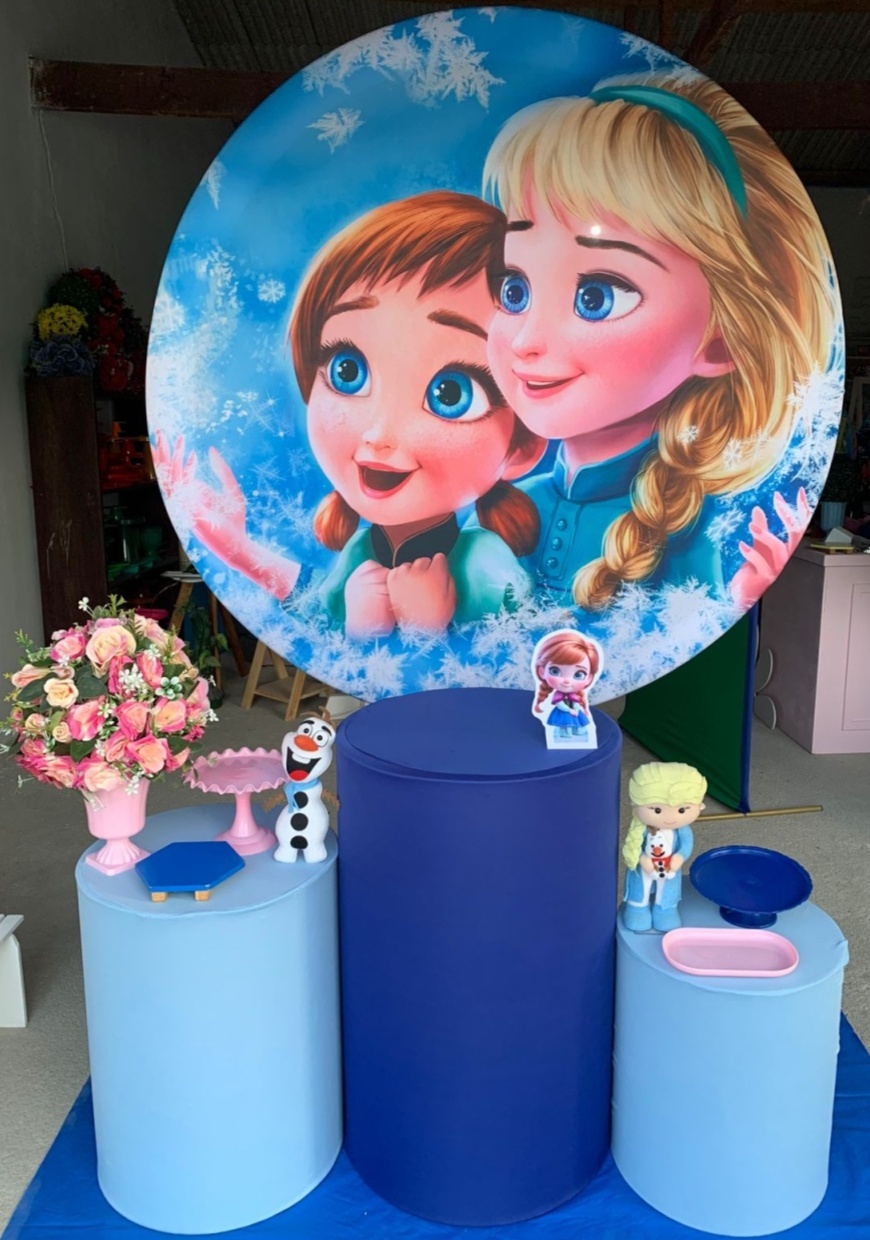 Frozen Baby Kit Prata 3 - Artes e Encantos locações