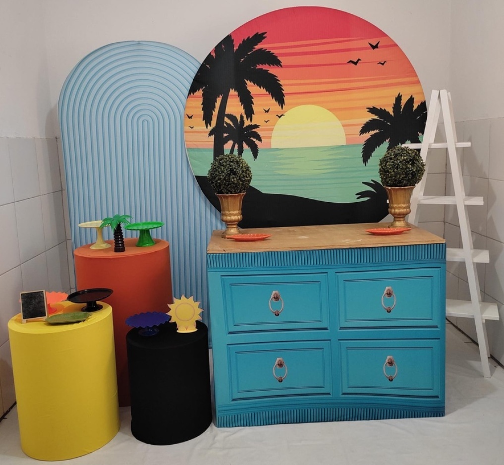 Pôr Do Sol (Tardezinha) Kit Diamante + Escada G - Artes e Encantos locações
