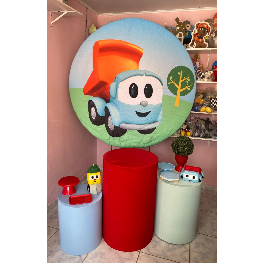 Léo O Caminhão Kit Prata - Artes e Encantos locações