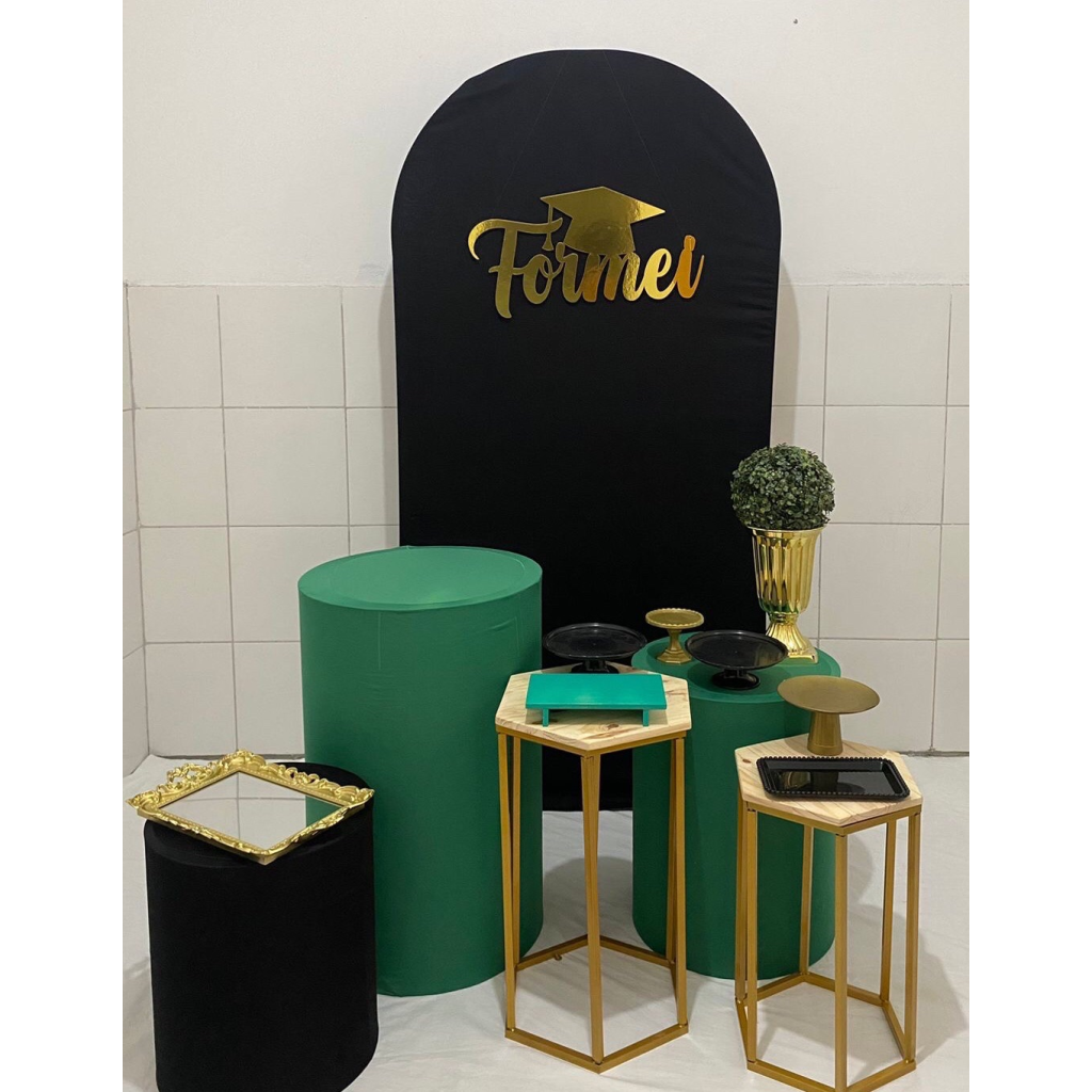 Kit Verde Formatura /2 - Artes e Encantos locações