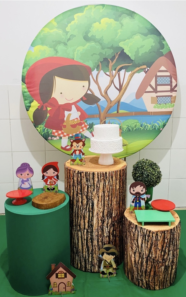 Chapéuzinho Vermelho Kit Prata - Artes e Encantos locações
