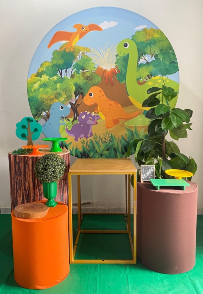 Dinossauro Baby Kit Ouro - Artes e Encantos locações