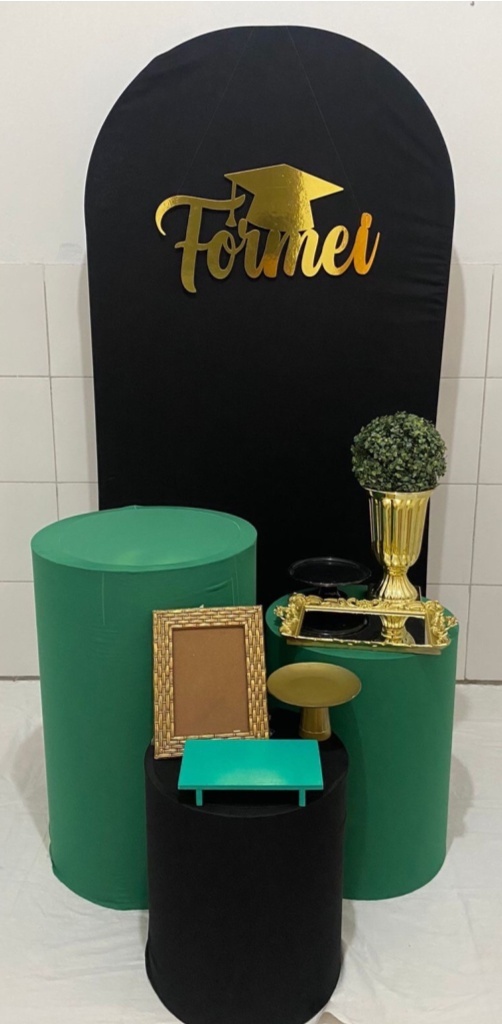 Formatura Verde Composição 5 - Artes e Encantos locações