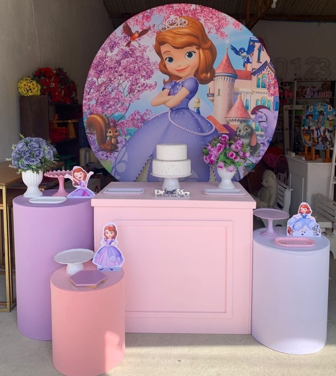 Princesinha Sofia Kit Ouro Plus 4 - Artes e Encantos locações